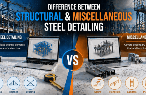 Difference Between Structural and Miscellaneous Steel Detailing